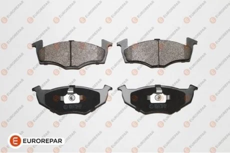 Колодки гальмівні (передні) Seat Cordoba/Ibiza/Toledo 93-02/VW Golf III/Polo 91-02 EUROREPAR 1617275280