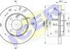 Диск гальмівний (передній) VW Golf 76-99/Passat 81-88/Polo 95-01/Seat Ibiza 93-(239x20)(з покр)(вент) ICER 78BD39752 (фото 1)