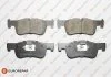 Колодки гальмівні (передні) Audi Q5 13-17/BMW 1 (F20/F21) 11-/2 (F22/F23/F87/F45/F46) 14- EUROREPAR 1623057180 (фото 1)