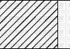 Кільця поршневі VW Golf 1.4/Jetta 1.4TSI 06- (76.51mm/STD) (1.2-1.5-2) YENMAK 9109292000 (фото 2)