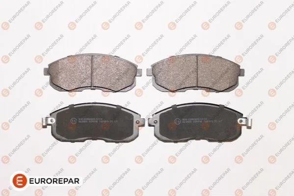 Колодки гальмівні (передні) Nissan Altima/Bluebird/Maxima 88-/Teana 03-13/Tiida 11-/Renault Safrane EUROREPAR 1639381380 (фото 1)