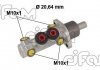 Циліндр гальмівний (головний) Renault Clio I/Megane I -03/VW Golf II/Jetta II/Polo -94 (d=20,64mm) CIFAM 202883 (фото 1)