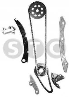 Комплект ланцюга ГРМ Honda Civic 1.8 i-VTEC 05- (z=136) STC T406174