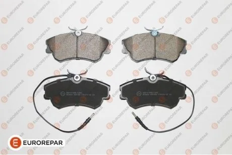 Колодки гальмівні (передні) Renault Espace III 96-02 (+датчик) EUROREPAR 1617254680