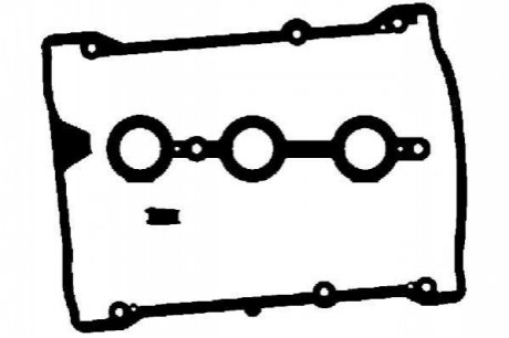 Прокладки клапанной крышки (компл.) VAG 2.4/2.7/2.8 V6 ACK/AGE/AZA/ASJ/AZR (3CYL) PAYEN HM5224