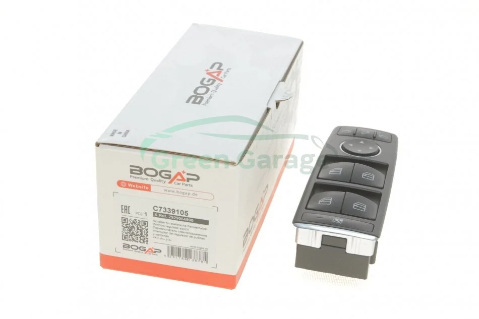 Кнопка склопідйомника BOGAP C7339105 (фото 1)