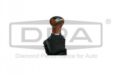 Gearstick knob with black boot for gearstick lever DPA 77110707902