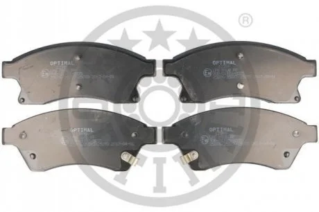 Колодки гальмівні (передні) Chevrolet Aveo I/II 11-/Cruze/Opel Astra H/J 09-/Nissan Rogue 10-13 OPTIMAL BP12399