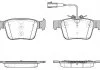 Колодки гальмівні (задні) Alfa Romeo Giulia/Stelvio/Mazerati Levante 15- (с датчиком) (Teves) Q+ REMSA 172202 (фото 1)