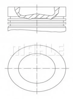 Поршень MAHLE / KNECHT 028PI00116002