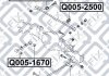 СайлентБлок задньої поздовжньої тяги Q-fix Q0051476 (фото 3)