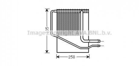 PAROWNIK DO KLIMAT.VOYAGER IV 00-08 AVA COOLING CRV126