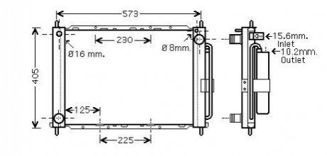 Модуль охлаждения AVA COOLING RTM405