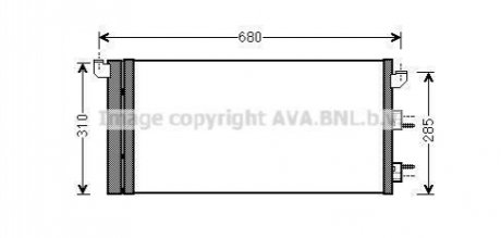 Автозапчастина AVA COOLING FTA5293D