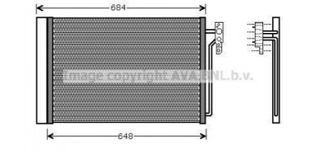 Автозапчастина AVA COOLING AUA5182D