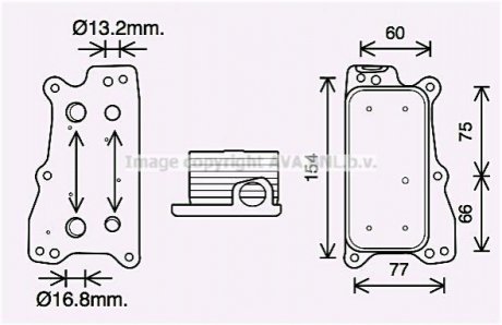 Автозапчасть AVA COOLING MS3688