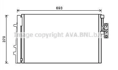 Автозапчасть AVA COOLING BWA5479D