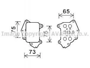 Автозапчасть AVA COOLING CN3309