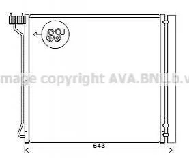 Автозапчасть AVA COOLING BW5474D