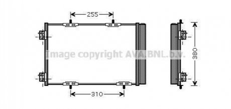 Автозапчасть AVA COOLING PEA5291D