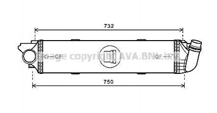 Автозапчасть AVA COOLING RT4622