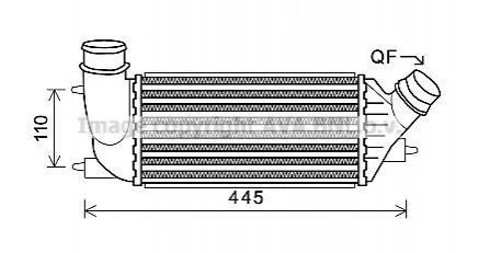 Автозапчасть AVA COOLING CNA4270