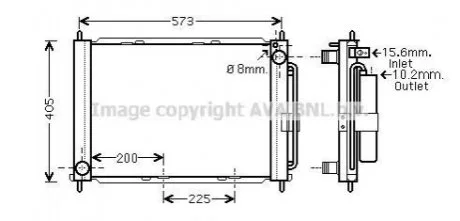 Автозапчасть AVA COOLING RTM499