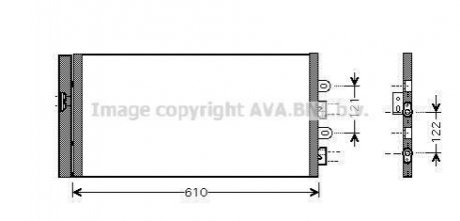 Автозапчасть AVA COOLING FTA5298D