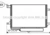 Радіатор кондиціонера MERCEDES A-CLASS W169/B-CLASS W245 (вир-во AVA) AVA COOLING MSA5579D (фото 1)