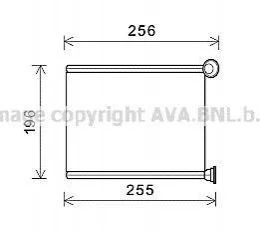 Автозапчасть AVA COOLING PE6366