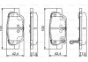 Гальмівні колодкиTYL.F-TIPO (356) BOSCH 0986495393 (фото 1)