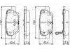 Гальмівні колодкиTYL.F-TIPO (356) BOSCH 0986495393 (фото 1)