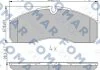 Гальмівні колодки (набір) FOMAR FO933581 (фото 1)
