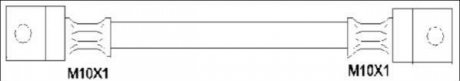 Шланг гальмівний REMSA 190700