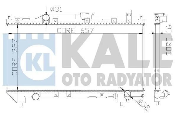 Теплообмінник KALE 342130 (фото 1)