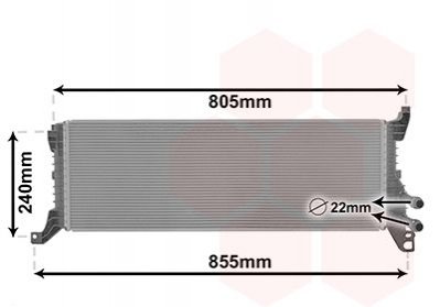 Heat Exchanger Van Wezel 58012723