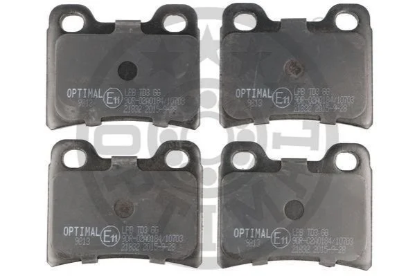 Brake Pad Set OPTIMAL BP09813 (фото 1)