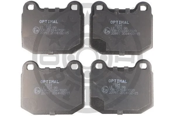 Brake Pad Set OPTIMAL BP09164 (фото 1)