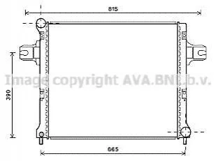 Автозапчасть AVA COOLING JEA2064