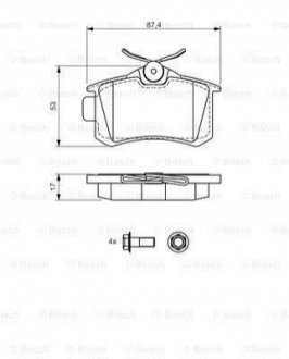 Автозапчасть BOSCH 0986494515 (фото 1)