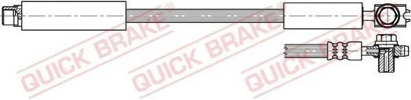 Brake Hose QUICK BRAKE 50402X (фото 1)