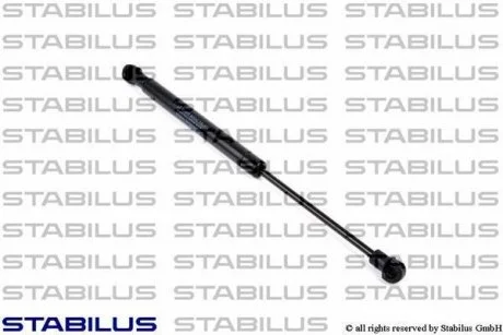 Газова пружина кришки багажника 250Н, L-155,5мм, хід штока:40мм STABILUS 2611NO