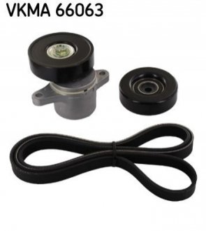 Комплект (ремінь+ролики) SKF VKMA66063