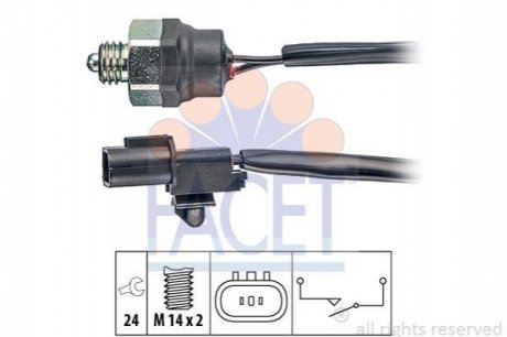 Перемикач заднього ходу FACET 76342