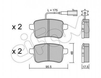 Автозапчасть CIFAM 8228950