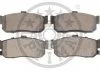 Колодки гальмівні (задні) Nissan Almera/Maxima 95-00/Primera 90-98/Sunny 90-95/Infiniti I30 97- OPTIMAL BP09728 (фото 2)