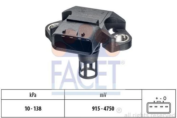 Датчик абсолютного давления - MAP Sensor FACET 103320 (фото 1)