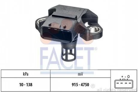 Датчик тиску повітря FACET 103320