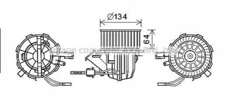 Автозапчасть AVA COOLING AI8391