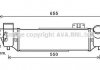 Радиатор интеркулера Kia Sorento 2.5CRDi 02- AVA COOLING KA4209 (фото 1)